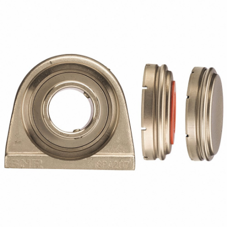 NTN SUCPA208-24CCFG1 Pillow Block Bearing, 1 1/2 Inch Bore Dia, Open End Cap and Closed End Cap | CT4GPY 406V92