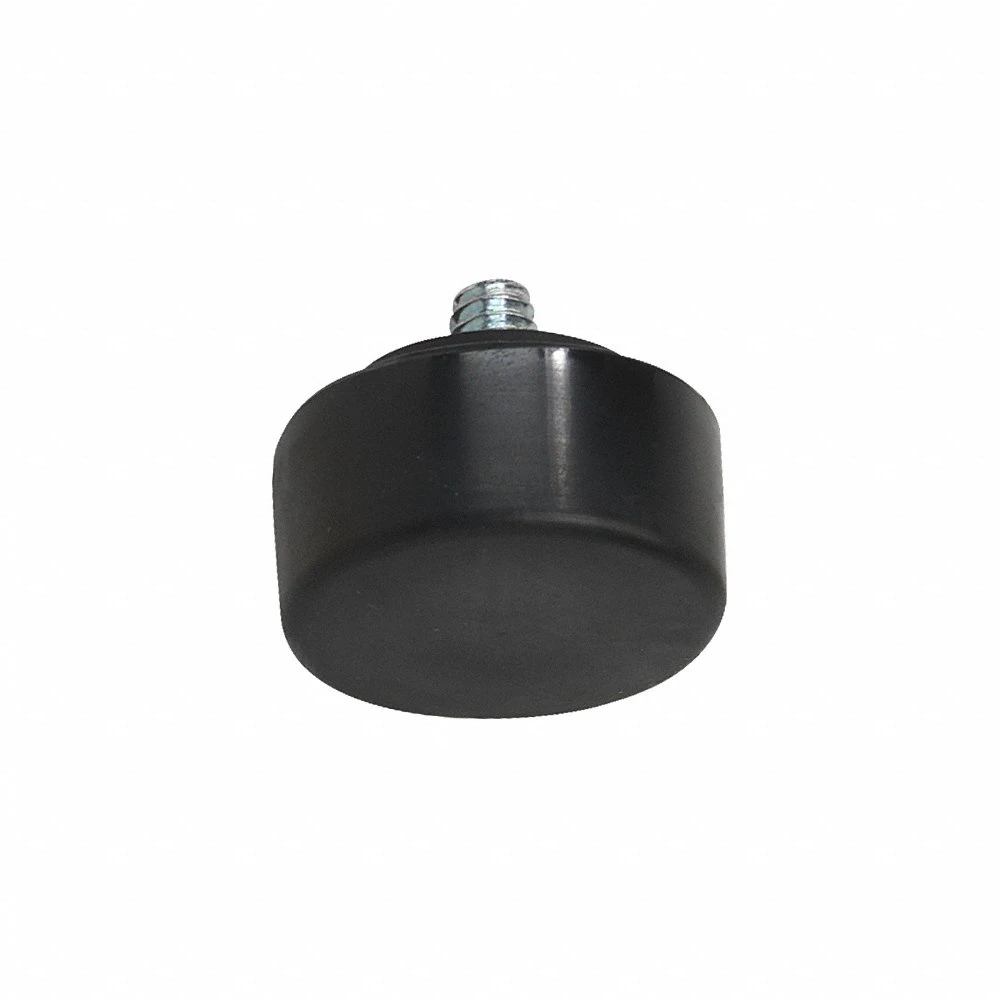 Hammer Tip Head, Soft, Nylon, 1 1/2 Inch Dia, 5/16-18 Thread Size, Threaded, Soft