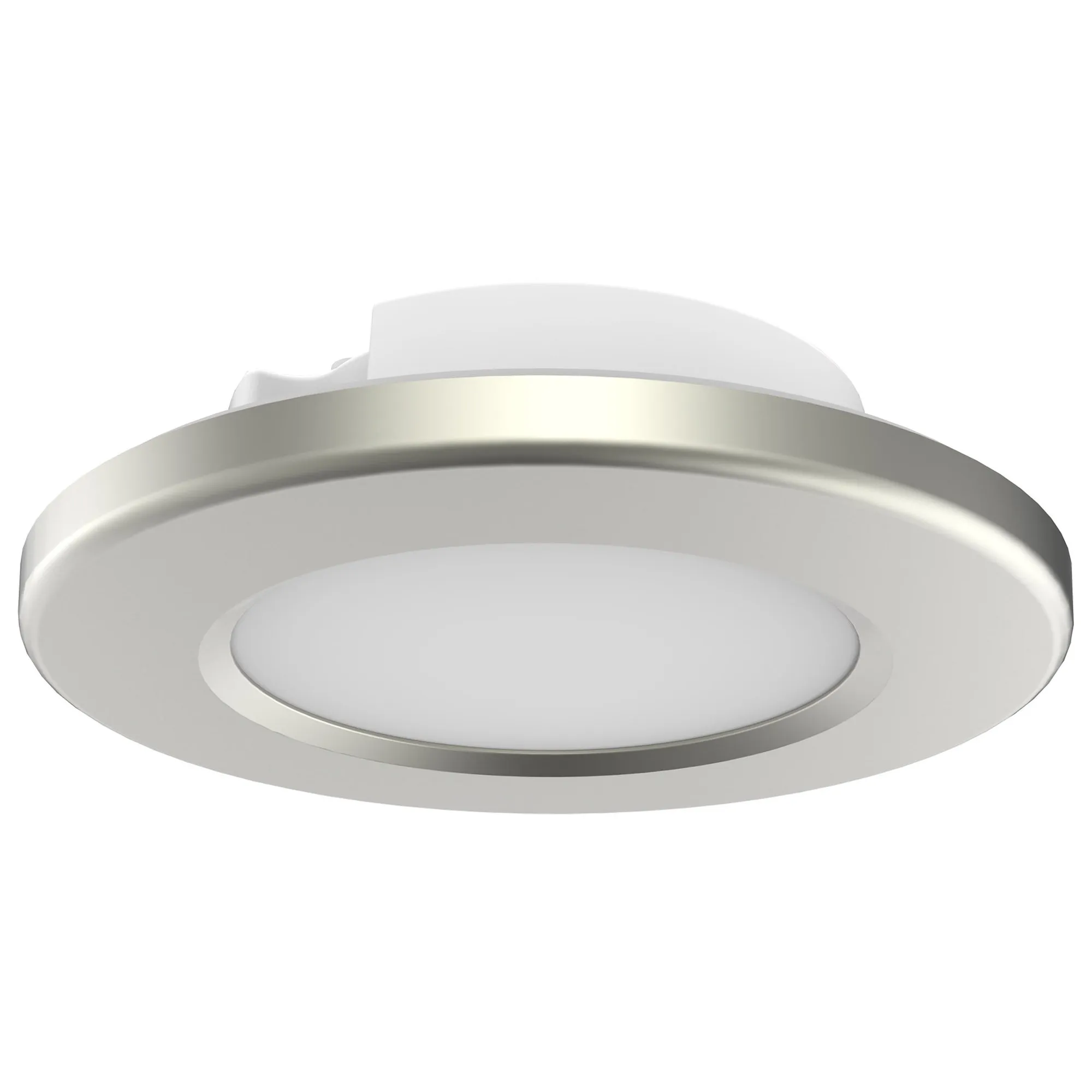 4 Inch, LED Surface Mount Fixture, CCT Selectable 3K/4K/5K, Brushed Nickel