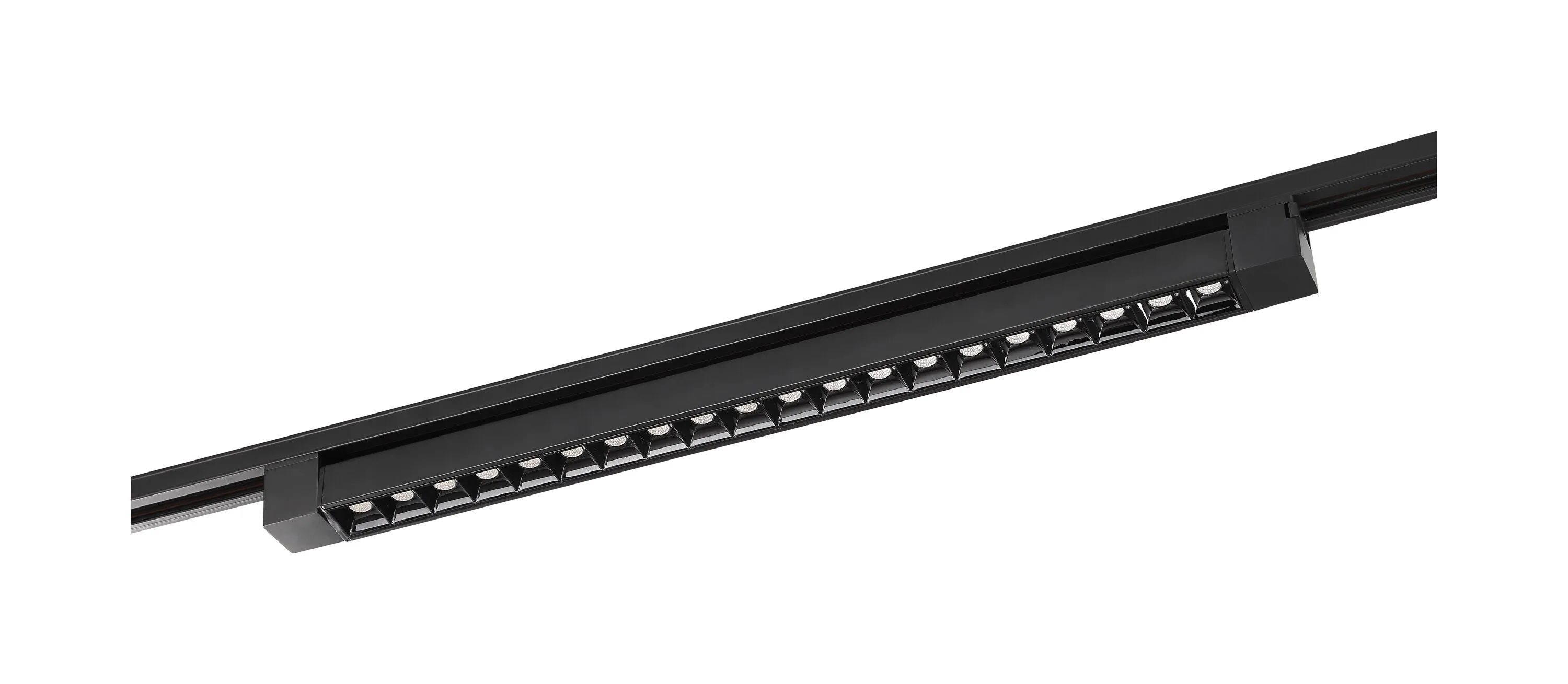 Fixture, Track Head, LED, 30W, 120V, Light Bar, 3000K, Black