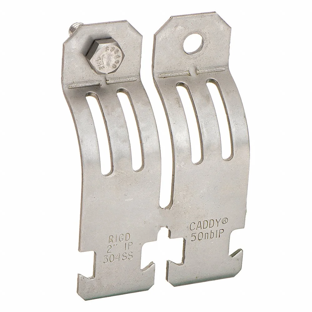 CADDY INDUSTRIAL SALES RIGD0050S4 Strut Pipe Clamp Size 1/2 In | AB3FGE 1RVR7