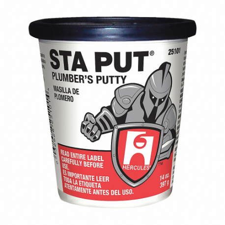 Plumber Putty, 14 oz, Tub, Beige