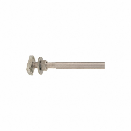 OHAUS CLC-HTZMBA05 Mounting Bar Coupler, Connector, Support, 2 Inch Length, Aluminum | CT4HQX 404R12
