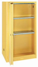 OIL SAFE 930720 Energy Safe Cabinet, Self Close, 2 Shelves, 60 gal. | AG7KYN