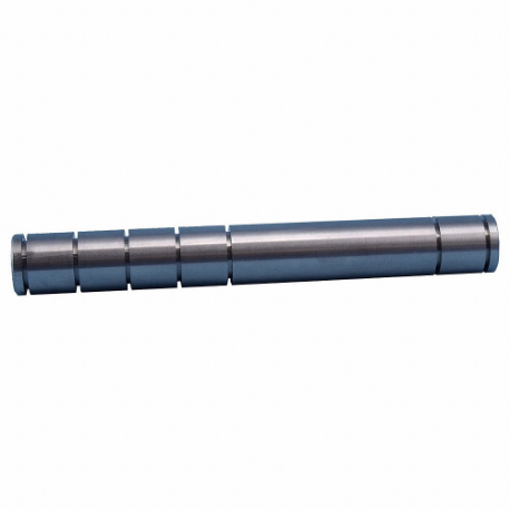 ONDRIVES US GSR10K-120 Grooved Shaft, 303 Stainless Steel, 1 Inch Dia, 12 Inch Overall Length, Chamfered | CT4MYQ 802YT5