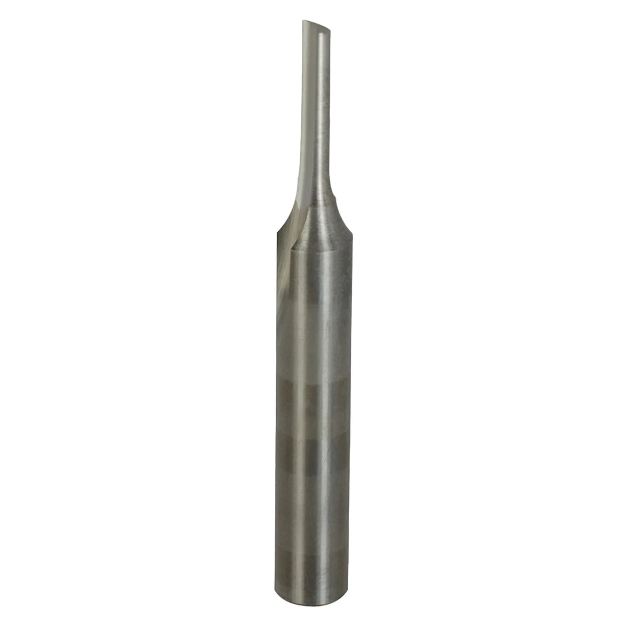 Straight Router Bit, 0.125 Inch Dia., 0.250 Inch Shank, Single Flute, Solid Carbide