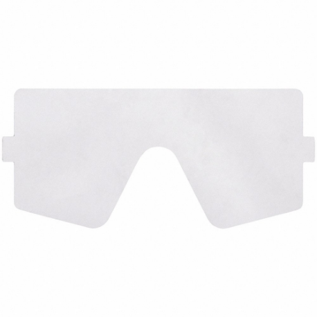 OPTREL 5000.010 Inside Lens Cover, 1010.000/1010.100/1010.200/1010.201/Optrel Panoramaxx Helmets, Clear | CT4QFG 401R75