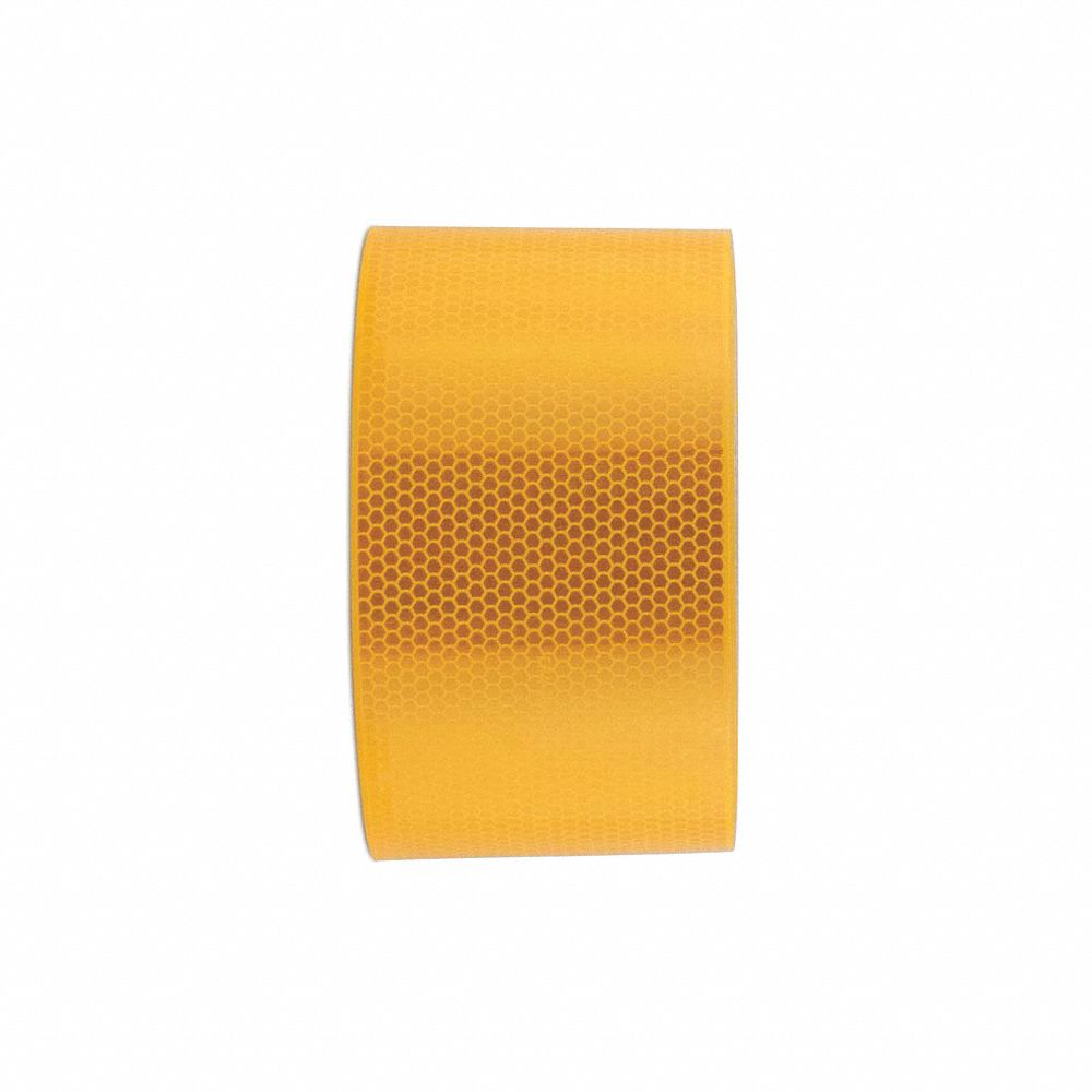 ORALITE R59-040150-020 Reflective Tape, 4 Inch Width, 150 Feet Length, Railcar, Roll | CE9QJW 53TY32