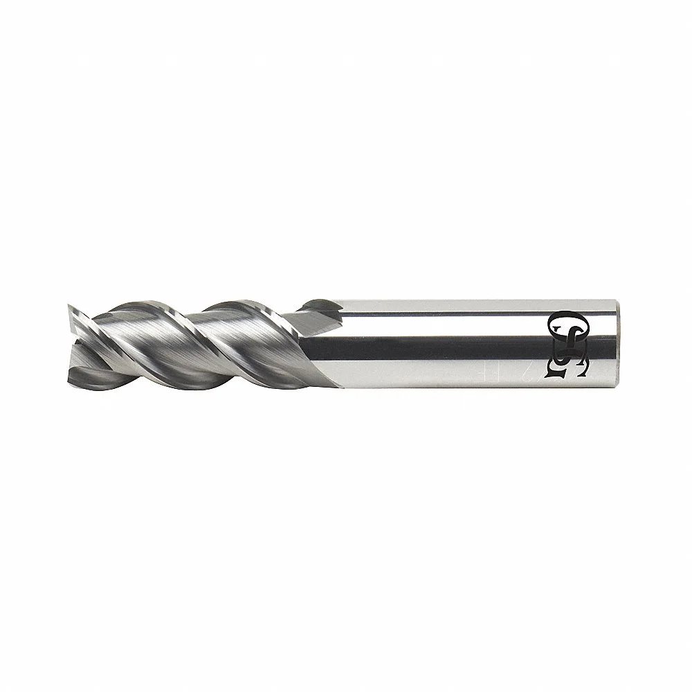 OSG 20423600 Corner Radius End Mill, 3 Flutes, 3/8 Inch Milling Dia, 1 Inch Length Of Cut | CT4WNH 35CF86
