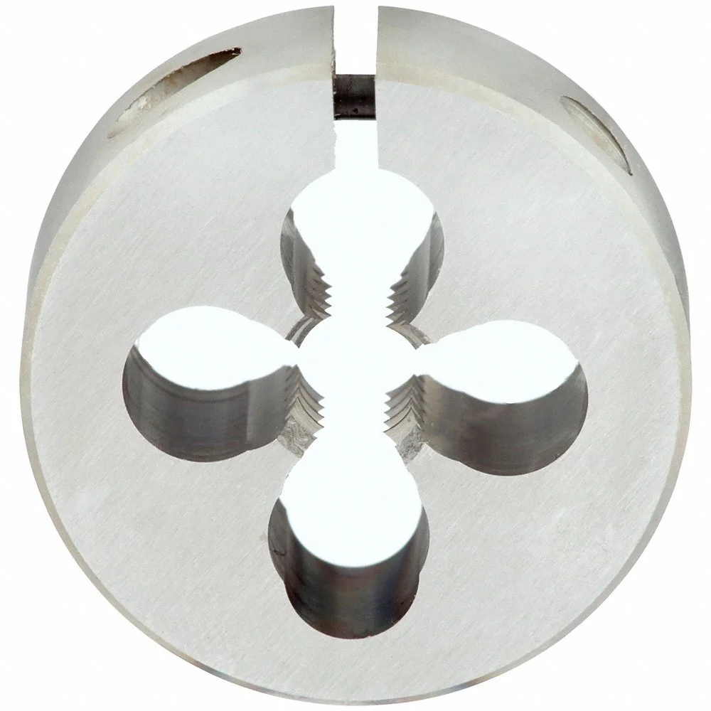 OSG 2727700 Round Threading Die, Adj, High Speed Steel, Right Hand, #8-32 Thread Size | CT7BEL 54LH23