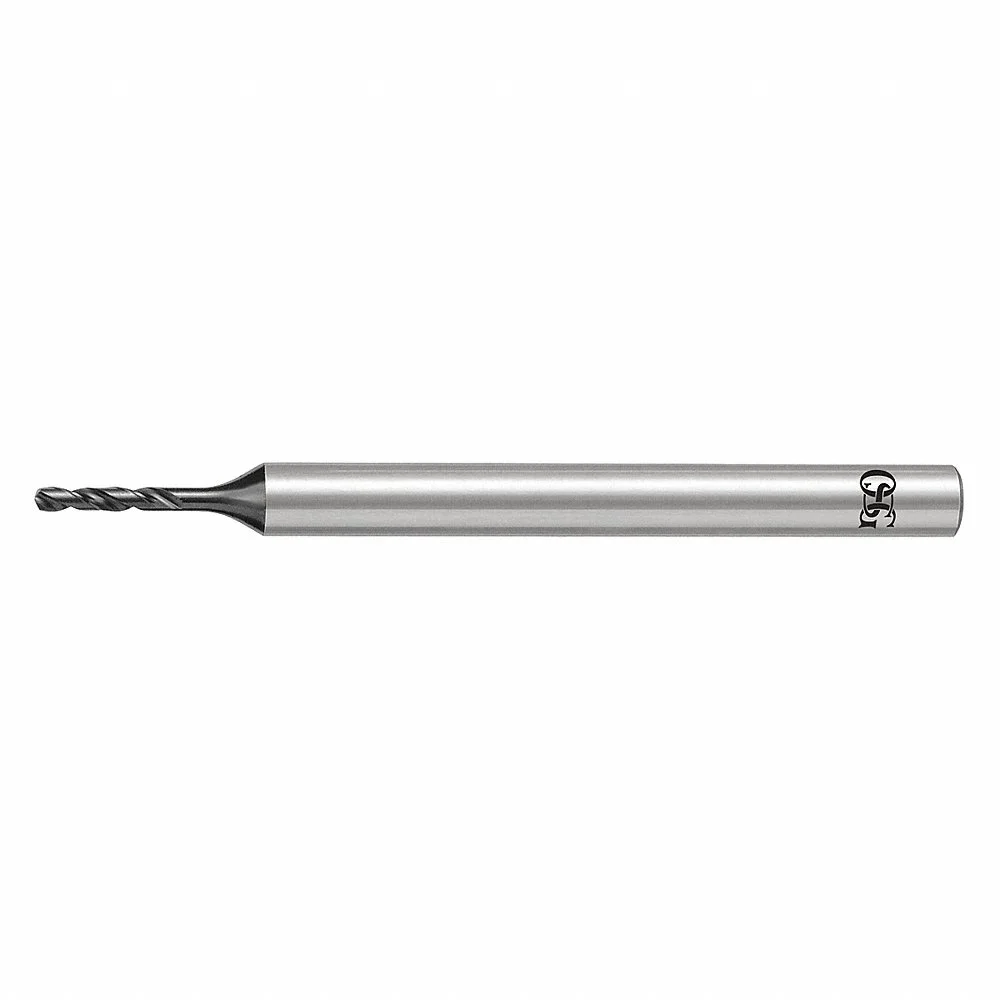 OSG 3300490 Micro Drill Bit, 4.90 mm Drill Bit Size, 26 mm Flute Length, 5 mm Shank Dia | CT6GAA 34XV85