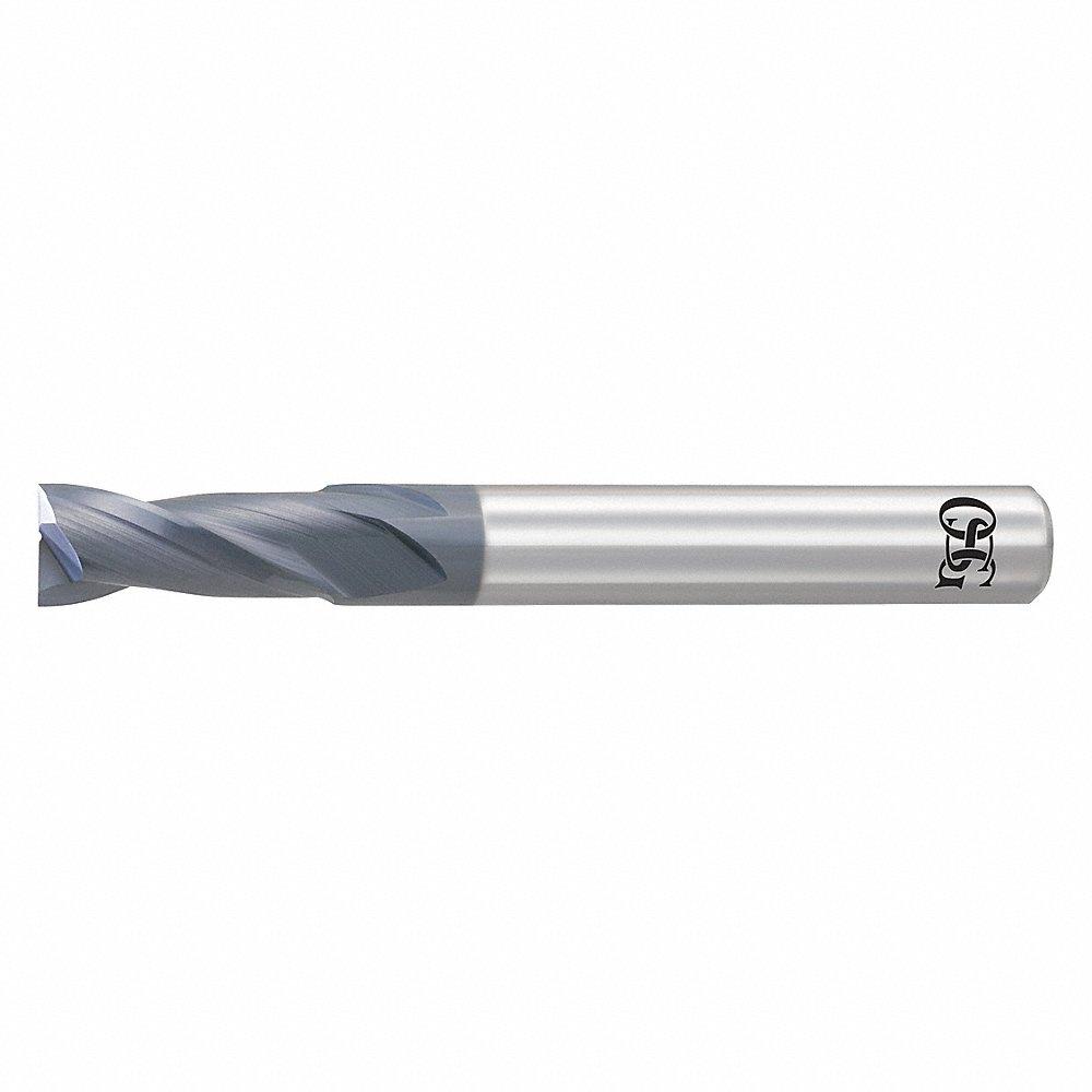 OSG 36200006 Square End Mill, Center Cutting, 2 Flutes, 5/32 Inch Milling Dia, 5/16 Inch Length Of Cut | CT6TNU 35AM73