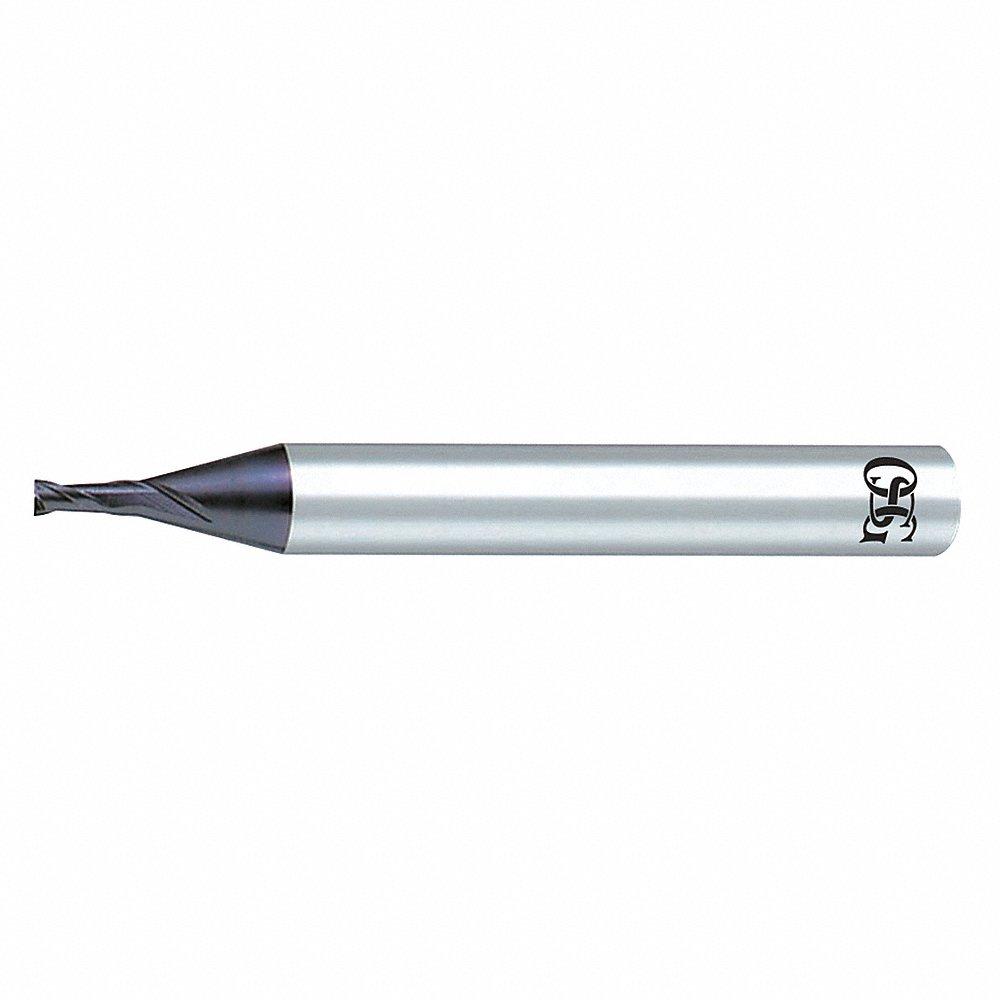 OSG 37700007 Corner Radius End Mill, Carbide, Wxl Finish, 1.80 mm Milling Dia, 2 Flutes | CT4XDZ 35AW89