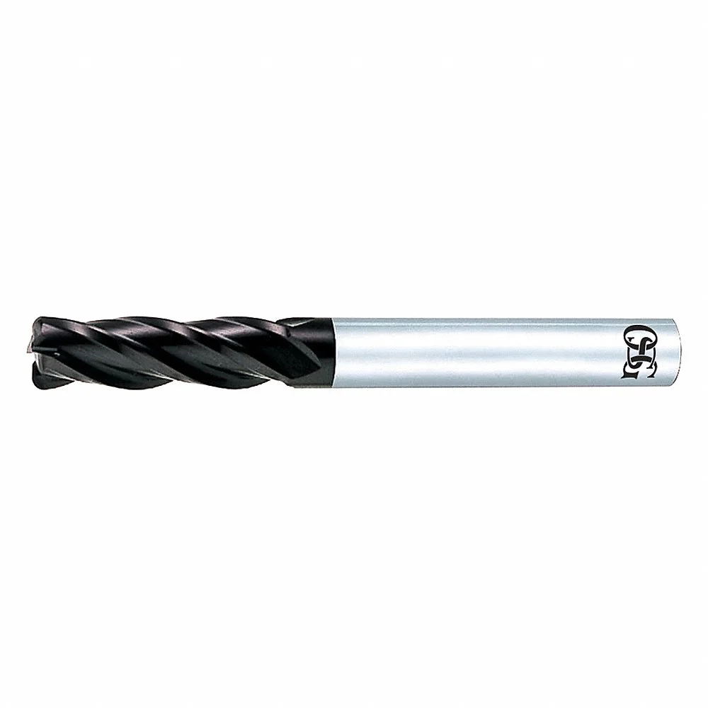 OSG 37710002 Corner Radius End Mill, Wxl Finish, 4 Flutes, 4 mm Milling Dia, Straight | CT4YQH 35AX22