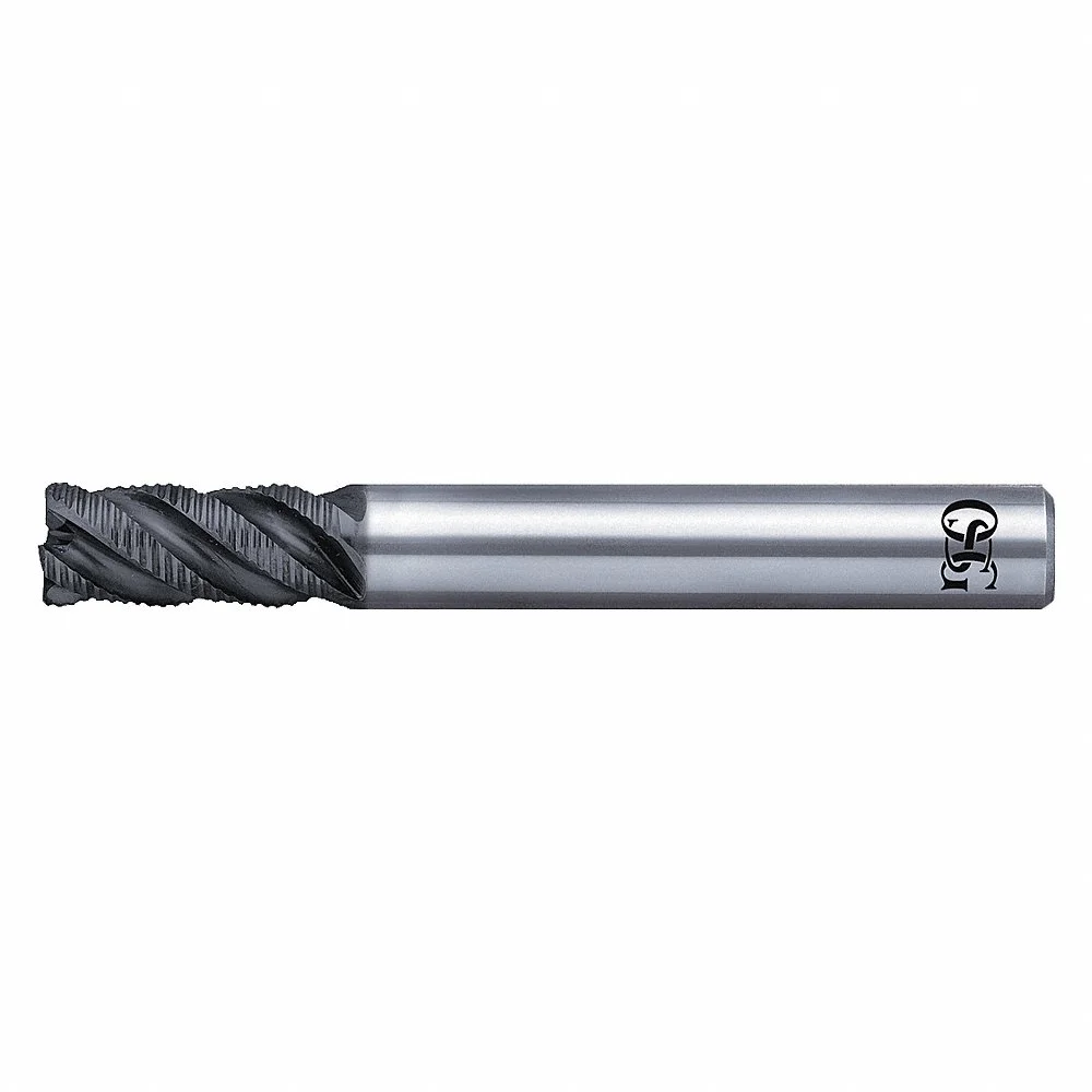 OSG 38201811 Square End Mill, Center Cutting, 4 Flutes, 3/8 Inch Milling Dia, 3 Inch Overall Length | CT6UMX 56GC54