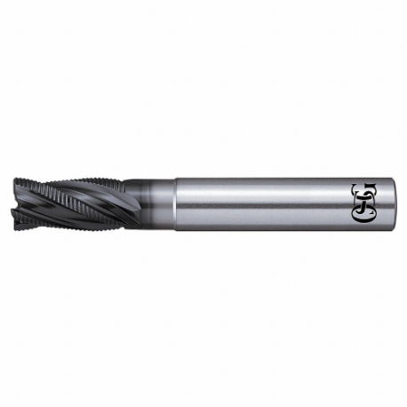 OSG 38205011 Corner Radius End Mill, Wxl Finish, 4 Flutes, 1 Inch Milling Dia, 1 Inch Shank Dia | CT4YAW 55FF81
