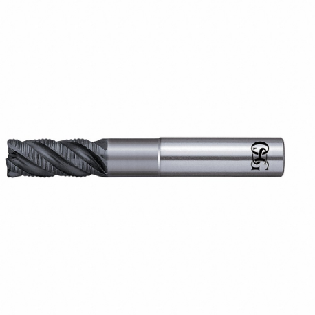 OSG 38303011 Corner Radius End Mill, 4 Flutes, 1/2 Inch Milling Dia, 1 3/4 Inch Length Of Cut | CT4WQX 55FG27