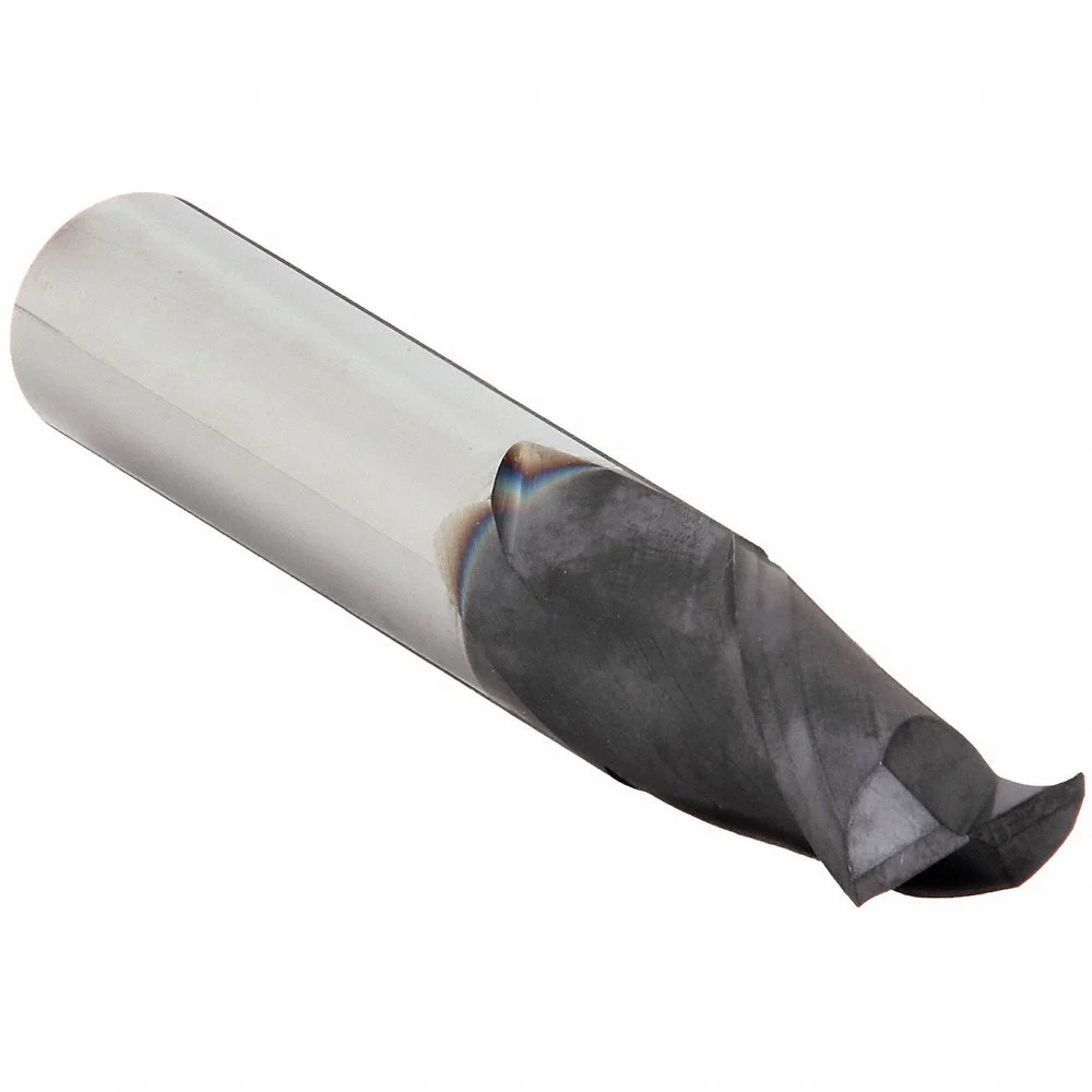 OSG 402-100011 Square End Mill, Center Cutting, 2 Flutes, 1 Inch Milling Dia, 4 Inch Overall Length | CT6RXZ 2TXE9