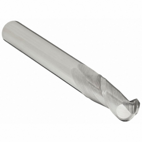 OSG 402-2500-BN Ball End Mill, 2 Flutes, 1/4 Inch Milling Dia, 2.5 Inch Overall Length | CT4RBZ 2TXN6