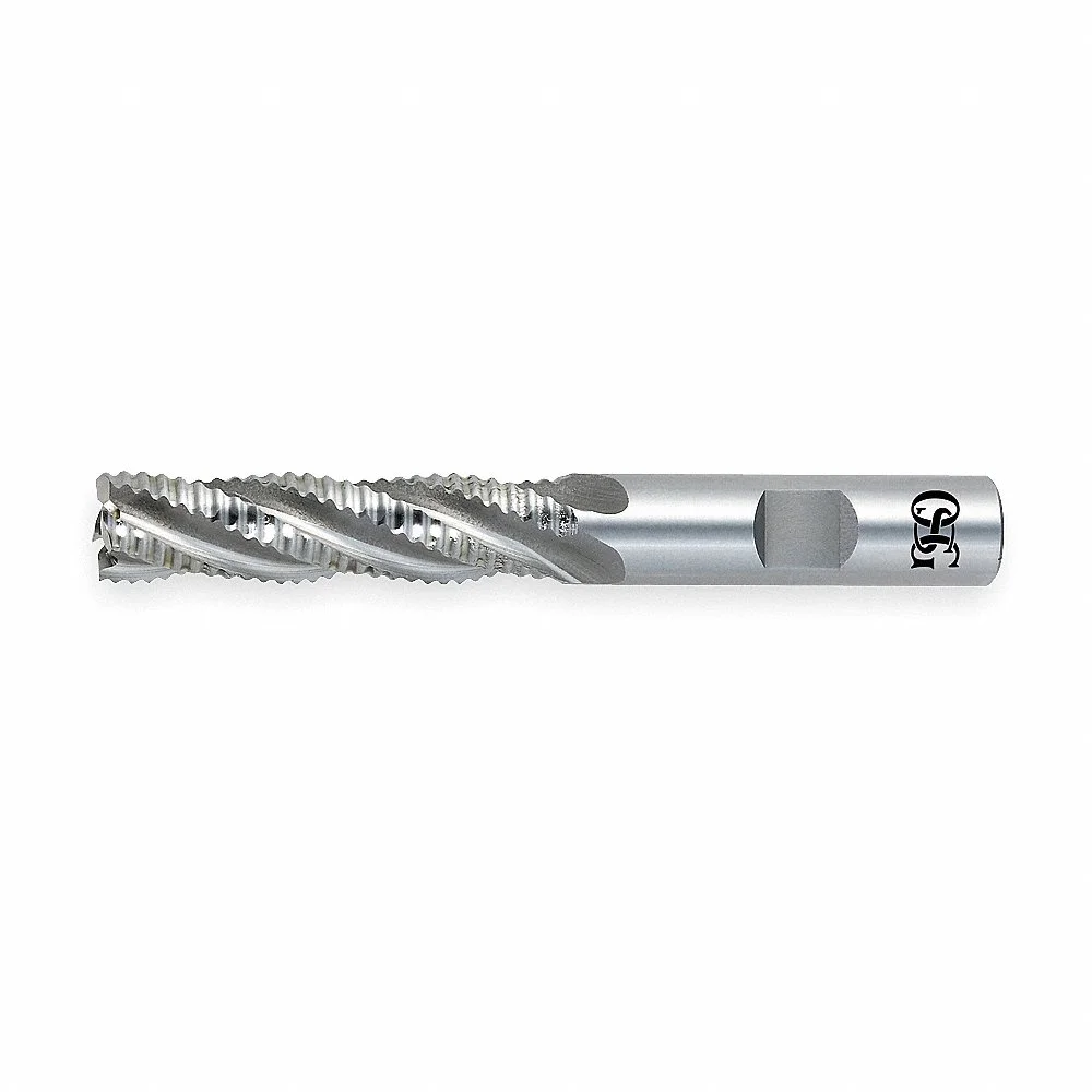 OSG 4510700 Square End Mill, Bright Finish, Non Center Cutting, 5 Flutes, 1 Inch Milling Dia | CT6RMG 2PMT4