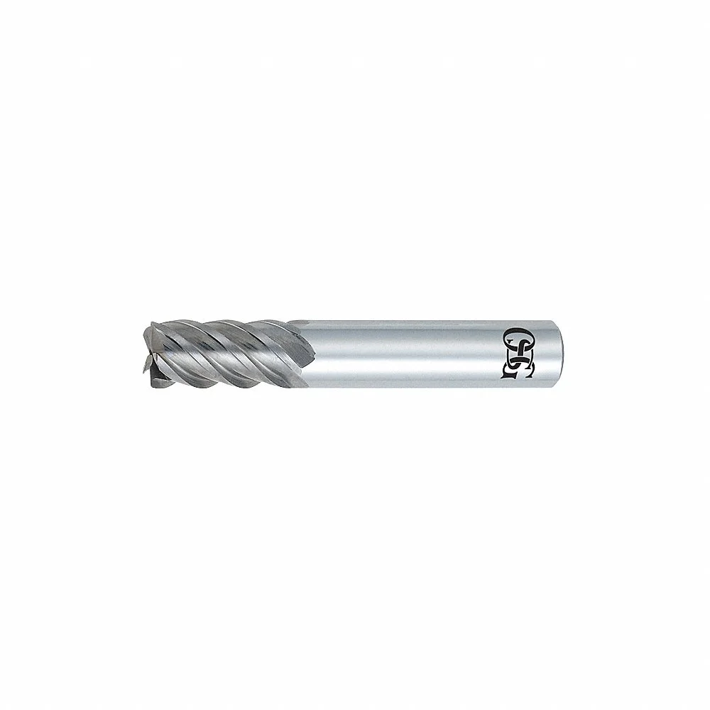 OSG 455-3753 Square End Mill, Center Cutting, 5 Flutes, 3/8 Inch Milling Dia, 1 1/2 Inch Length Of Cut | CT6VAR 35CU53