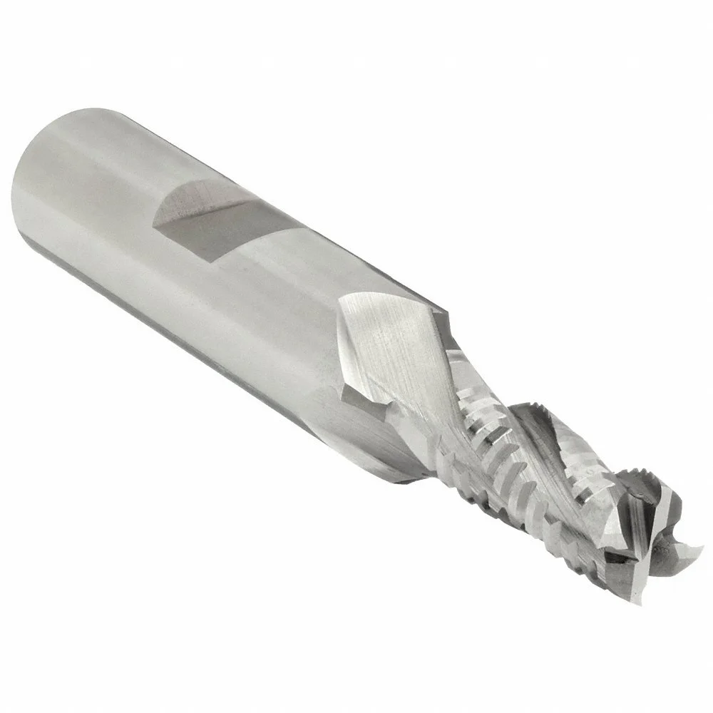 OSG 4700200 Square End Mill, Bright Finish, Center Cutting, 4 Flutes, 3/8 Inch Milling Dia | CT6RAX 35DF19