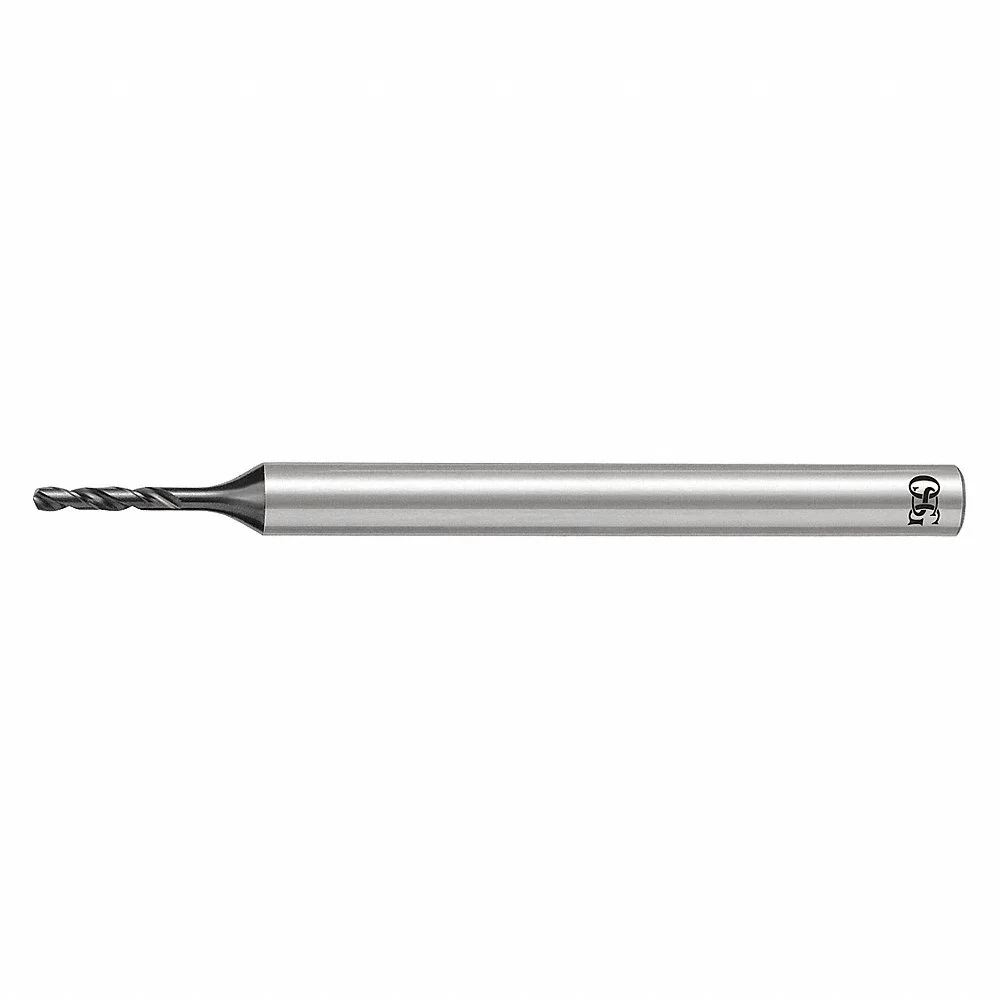 OSG 48172311 Micro Drill Bit, 3.11 mm Drill Bit Size, 18 mm Flute Length, 4 mm Shank Dia | CT6FWH 54LZ05