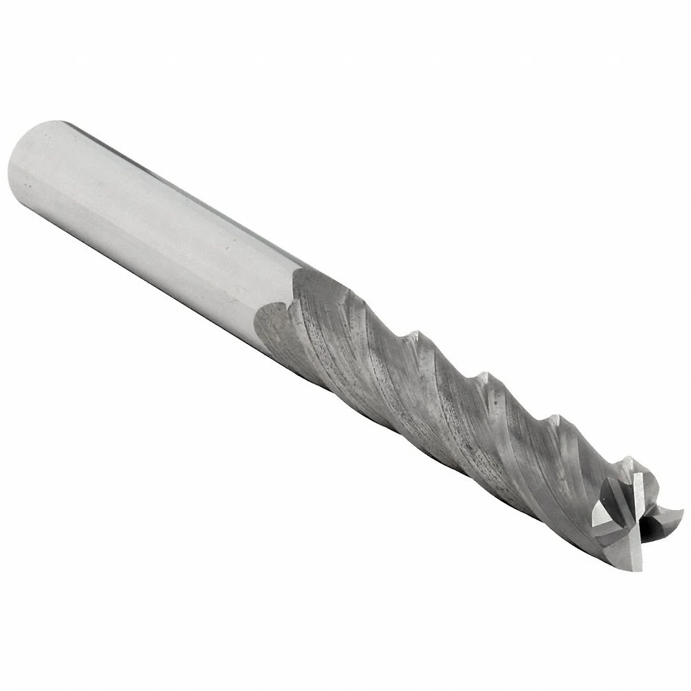 OSG 484-5000 Square End Mill, Center Cutting, 4 Flutes, 1/2 Inch Milling Dia, 6 Inch Overall Length | CT6UDN 2TYE3
