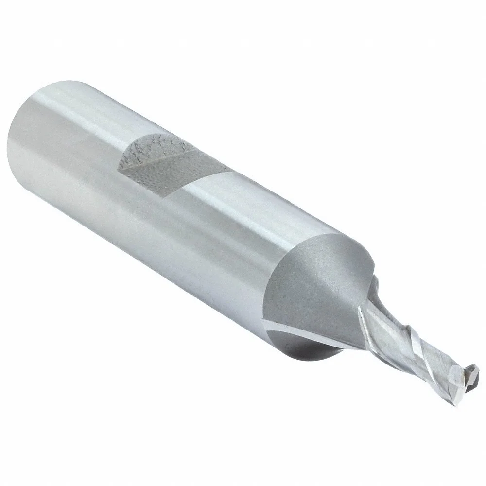 OSG 5200100 Square End Mill, Bright Finish, Center Cutting, 2 Flutes, 1/8 Inch Milling Dia | CT6QQB 2PNC8