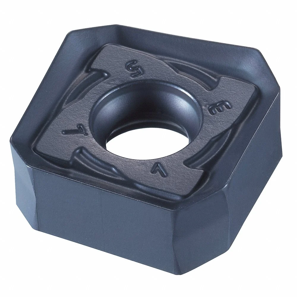 OSG 7814061 Square Milling Insert, 15.88 mm Inscribed Circle, 1.00 mm Corner Radius, 7.18 mm Thick | CT6BXQ 53HF58