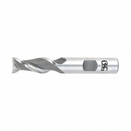 OSG 5306200 Square End Mill, Bright Finish, Center Cutting, 2 Flutes, 1 1/2 Inch Milling Dia | CT6QNN 35DG63