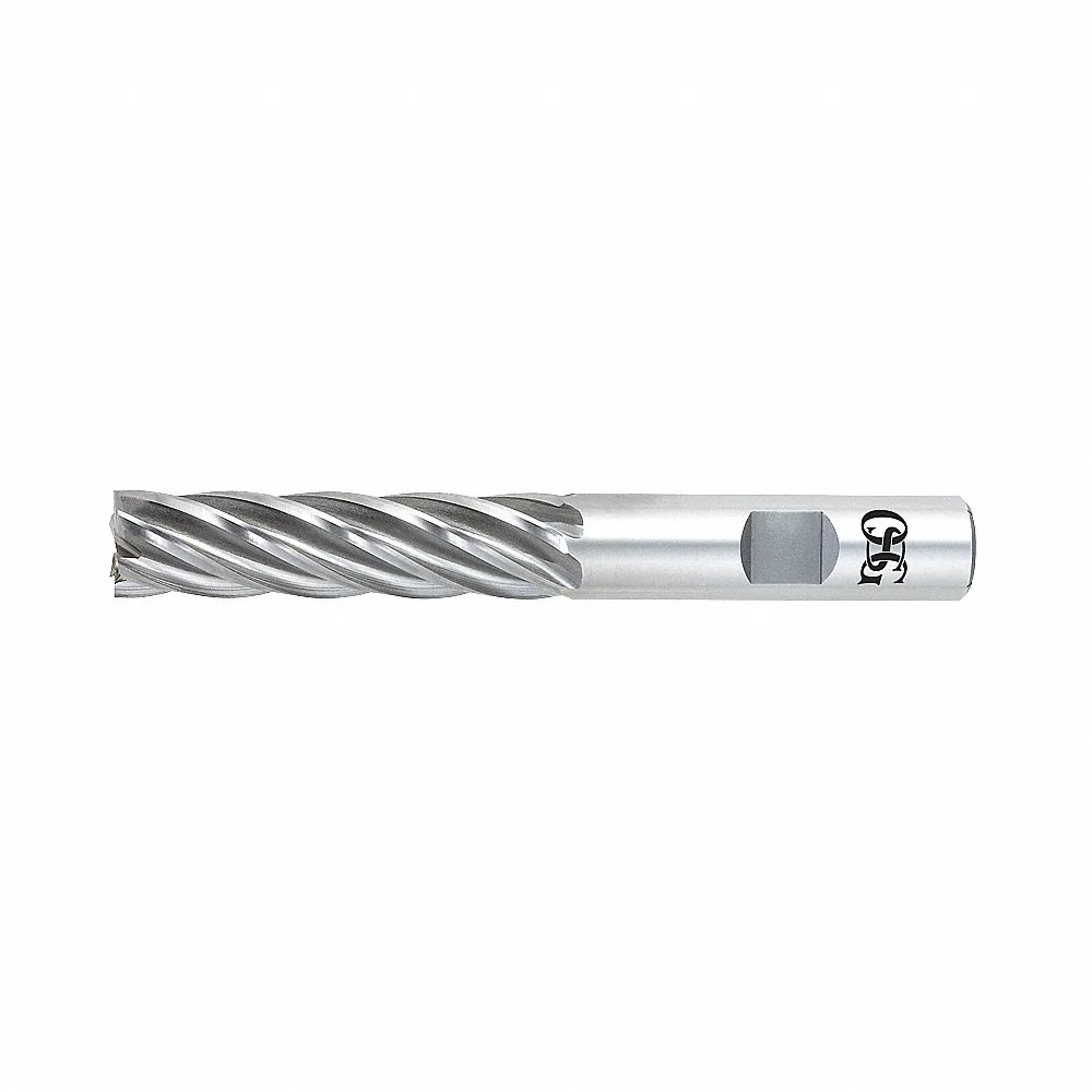 OSG 5456300 Square End Mill, Bright Finish, Non Center Cutting, 6 Flutes, 1 3/4 Inch Milling Dia | CT6RPJ 35DK52