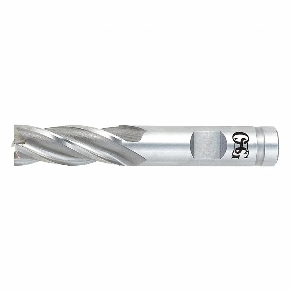 OSG 5740808 Square End Mill, Center Cutting, 4 Flutes, 11/32 Inch Milling Dia, 3/4 Inch Cut | CT6UGU 35DD37