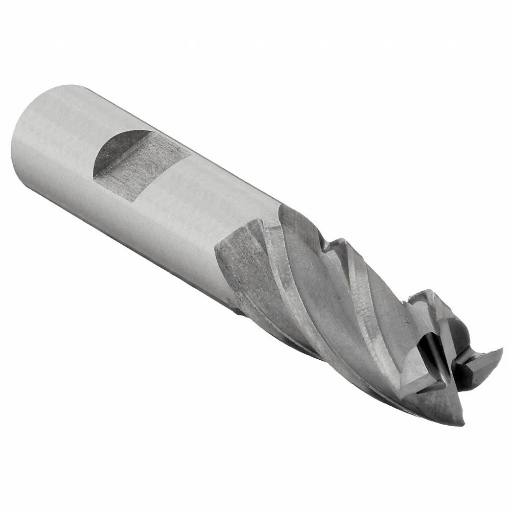 OSG 5741708 Square End Mill, Center Cutting, 4 Flutes, 19/32 Inch Milling Dia, 1 3/8 Inch Cut | CT6UJD 35DD53