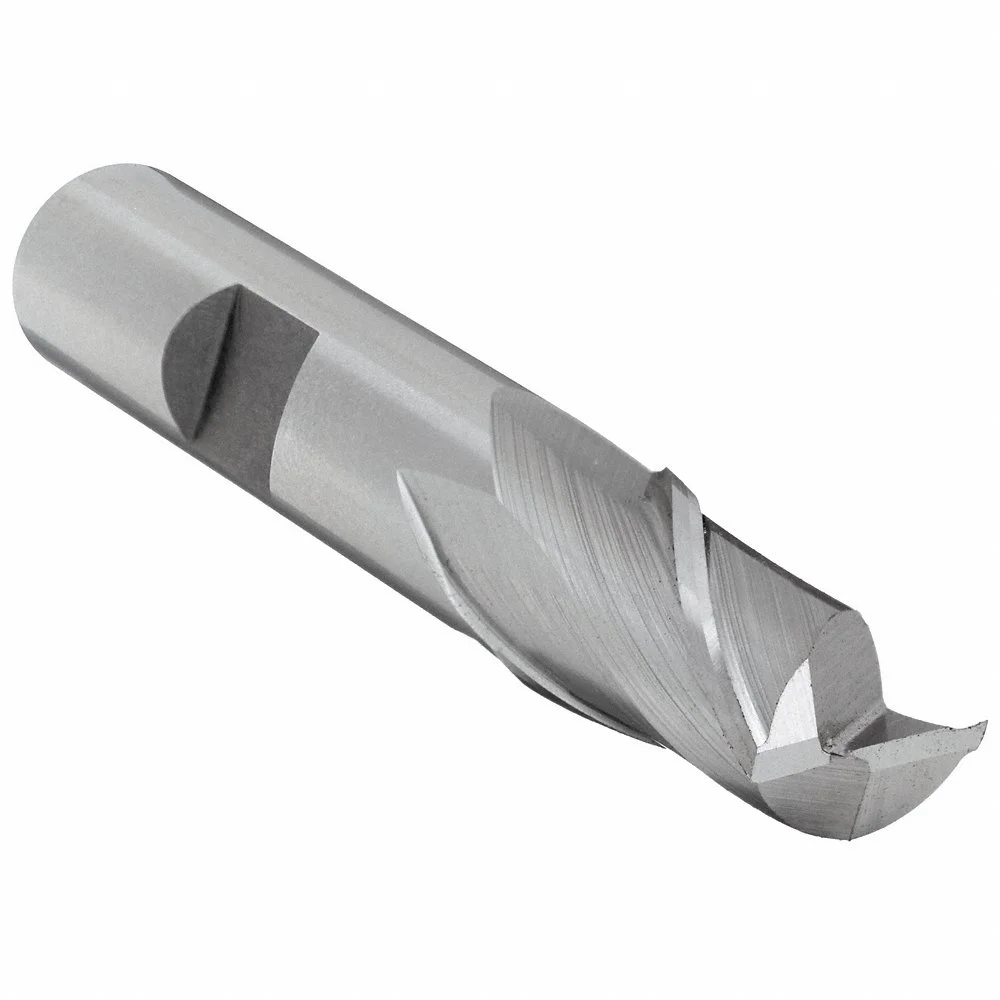 OSG 5808600 Square End Mill, Bright Finish, Center Cutting, 2 Flutes, 8.50 mm Milling Dia | CT6QVJ 35DG20