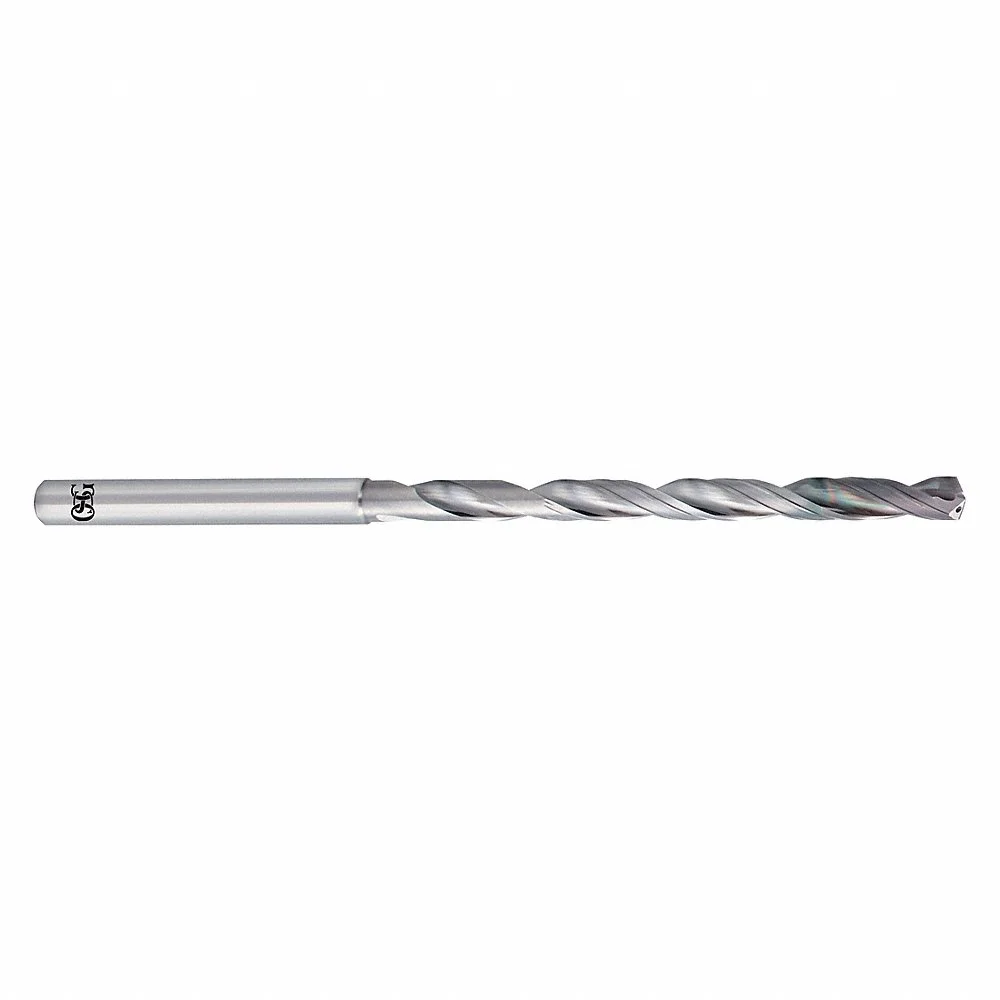 OSG 8710440 Taper Length Drill Bit, 4.40 mm Drill Bit Size, 60 mm Flute Length, 6 mm Shank Dia | CT6XZA 405U78