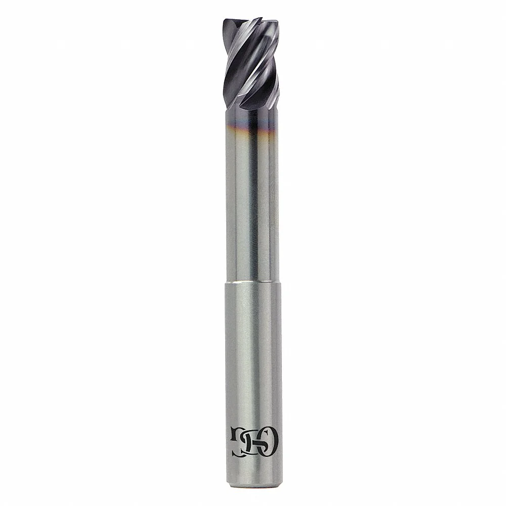 OSG VG446-1002 Corner Radius End Mill, 4 Flutes, 1 Inch Milling Dia, 1 1/8 Inch Length Of Cut | CT4WQG 35CH54
