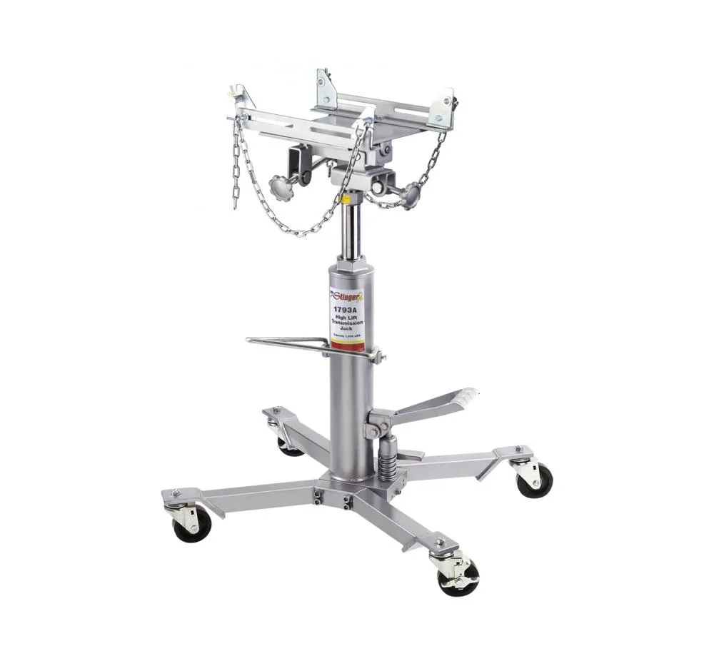 OTC TOOLS 1793A High-Lift Transmission Jack, Max. Lifting Height 71-5/8 Inch, Lift Capacity 1000 Lbs | CD6WFW