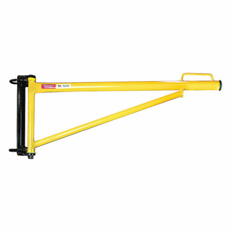 Builders Hoist Bracket, 1000 lb Capacity, 3 ft Boom Length