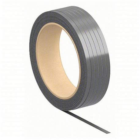 Plastic Strapping, 1 Inch Size Strapping Width, 0.05 Inch Thick, 3000 lb Break Strength