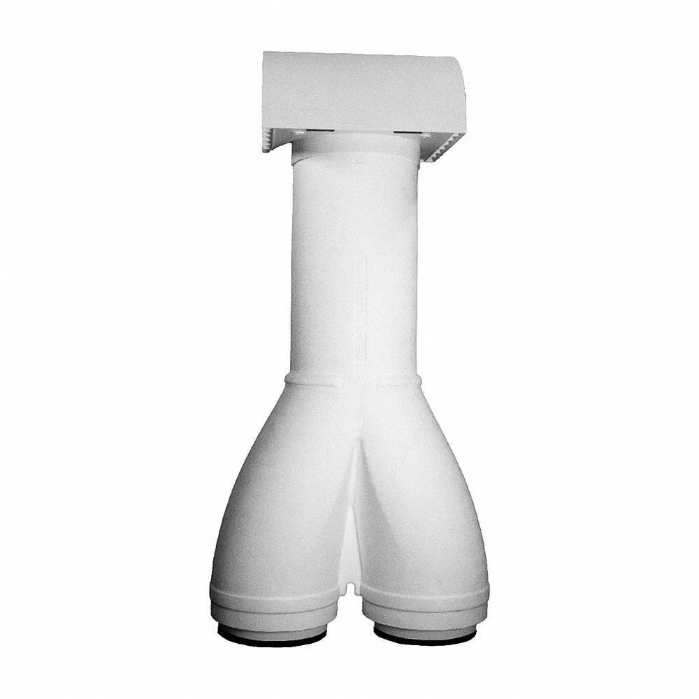 Wall Cap White 10 3/8 Inch Overall Length