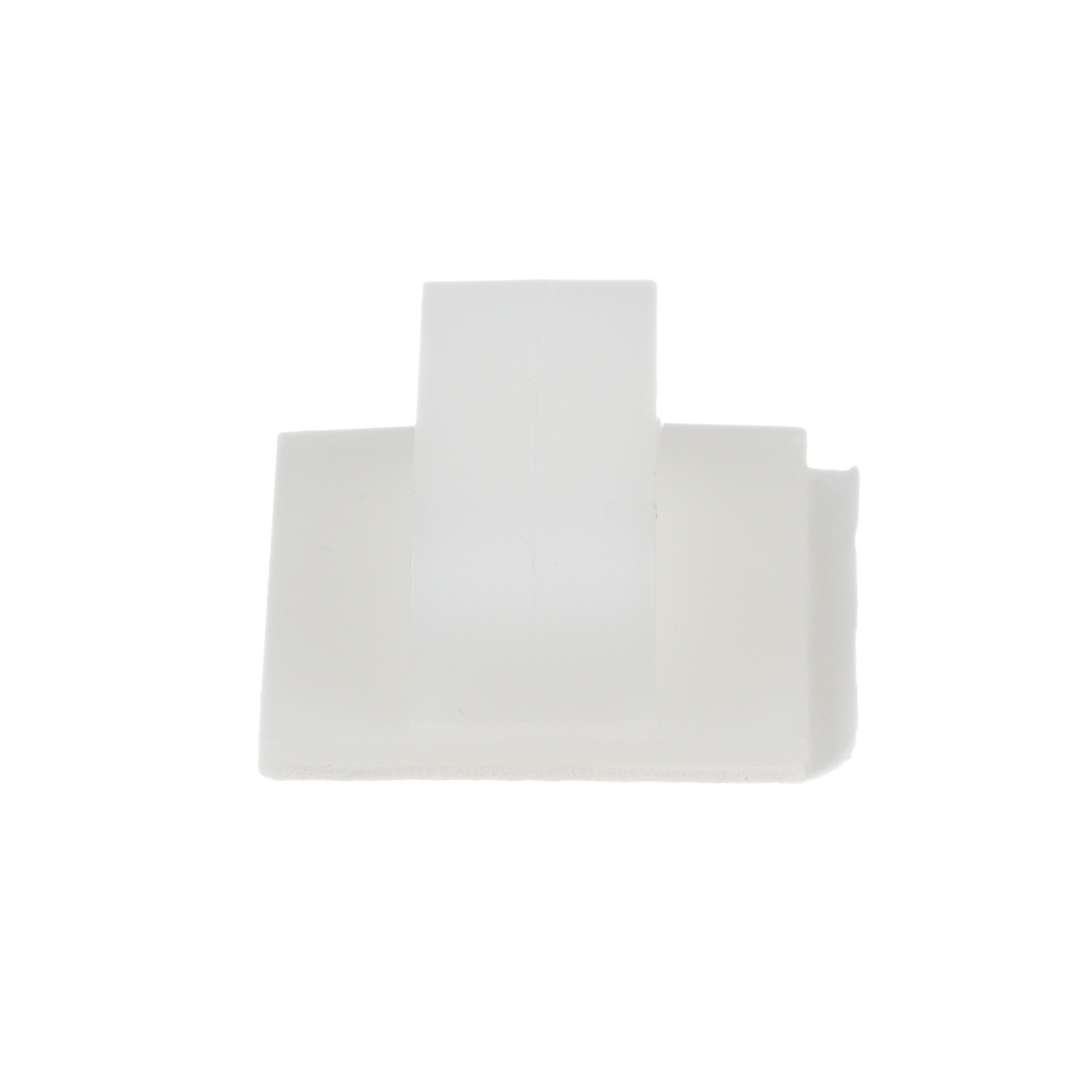 Wire Clip, 0.62 Inch Bundle, White