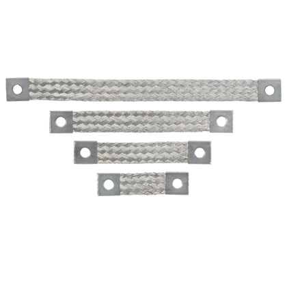 Braided Bonding Strap, One-Hole, Non-Ins