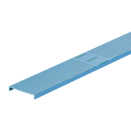 Flushed Duct Cover, PVC, 1 x 1 , Intrinsic Blue