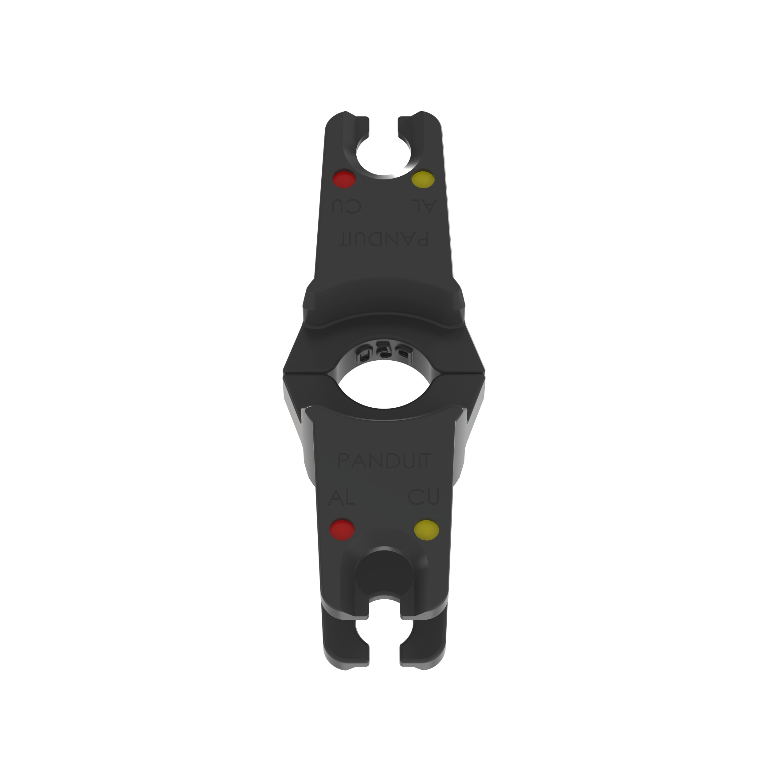 Crimp Die Set, Steel, Orange, 3/0 AWG, P50 Die Index Number