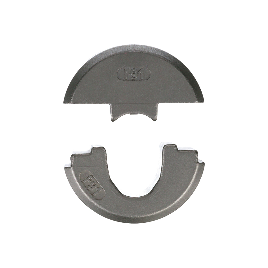Ferrule Crimp Die Insert, Steel, 400 kcmil
