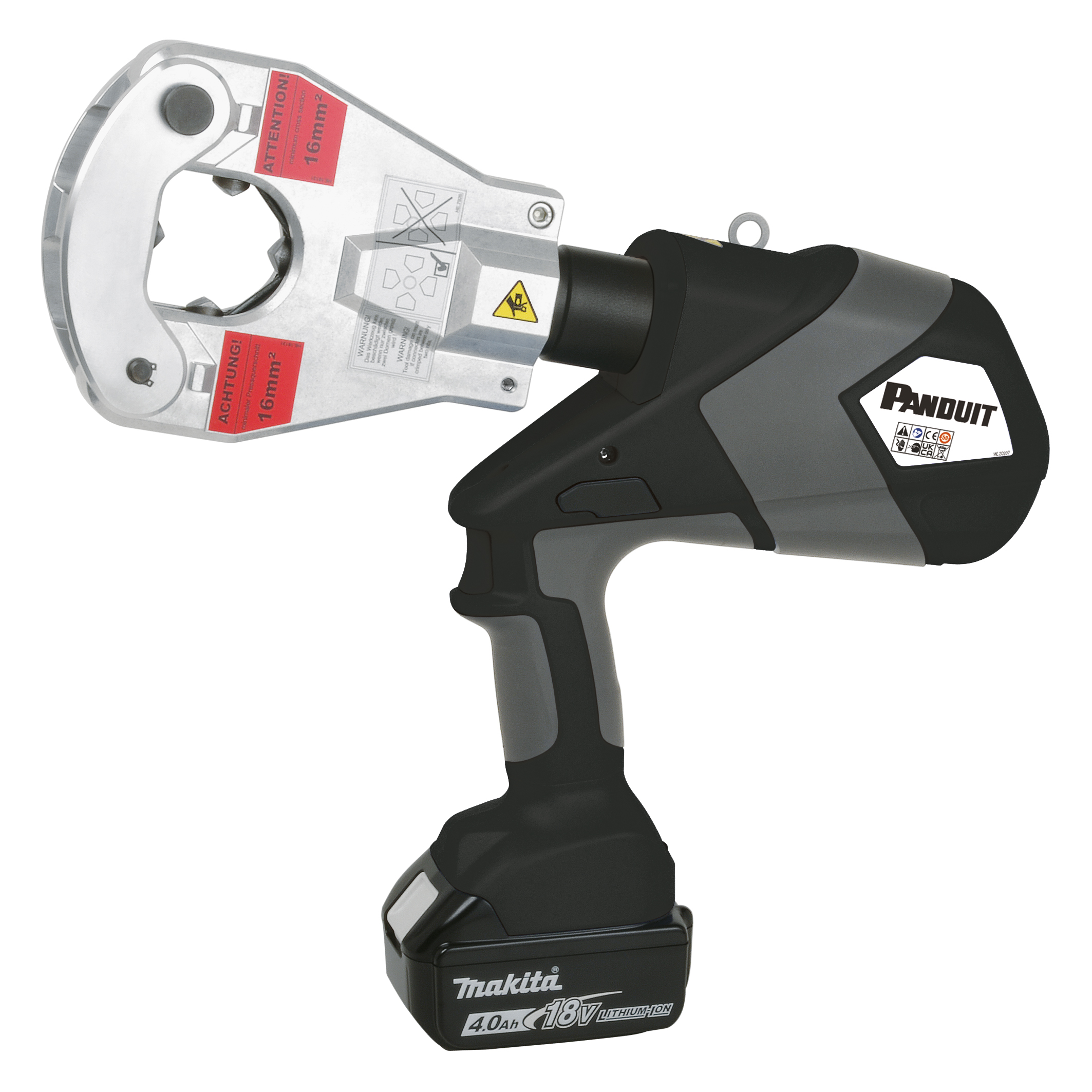 Hydraulic Crimp Tool, Steel, 4 AWG-750 kcmil