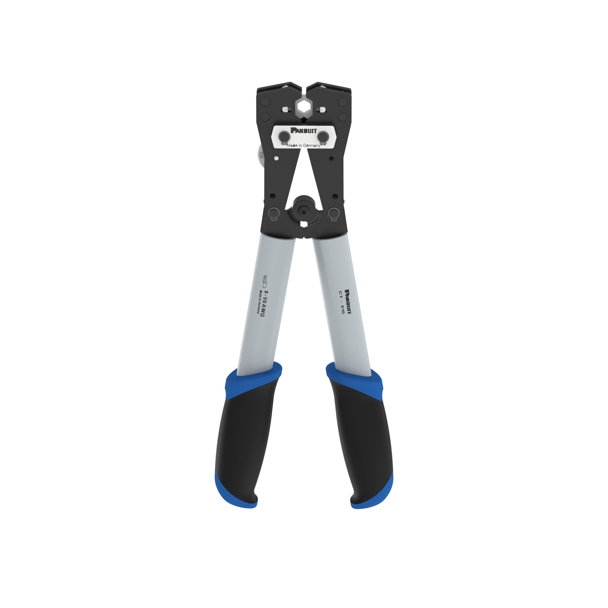 Hand Crimping Tool, 8-1/0 AWG Lug