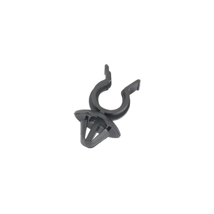 Corrugated Tubing Holder, Push Mount, Nylon 6.6, Black, 0.83 Inch Max. Bundle Dia.