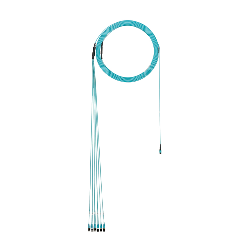 OM3 12 FIBER INDOOR SMALL TRUNK LSZH 50M